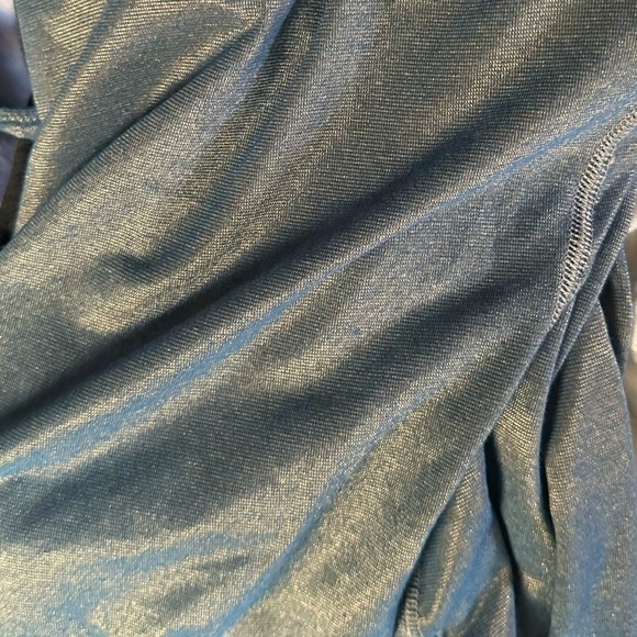 Lululemon What The Sport Singlet Iridescent Tank in Heathered Poseidon Gold Sz 2 - Picture 10 of 10